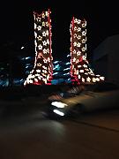 IMG 2450  The giant boots are not at COTA.  They&#39;re at North Star Mall in San Antonio.